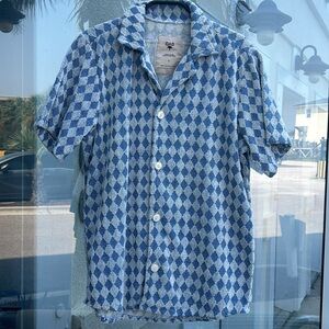 OAS Terricloth Cuba Button Down